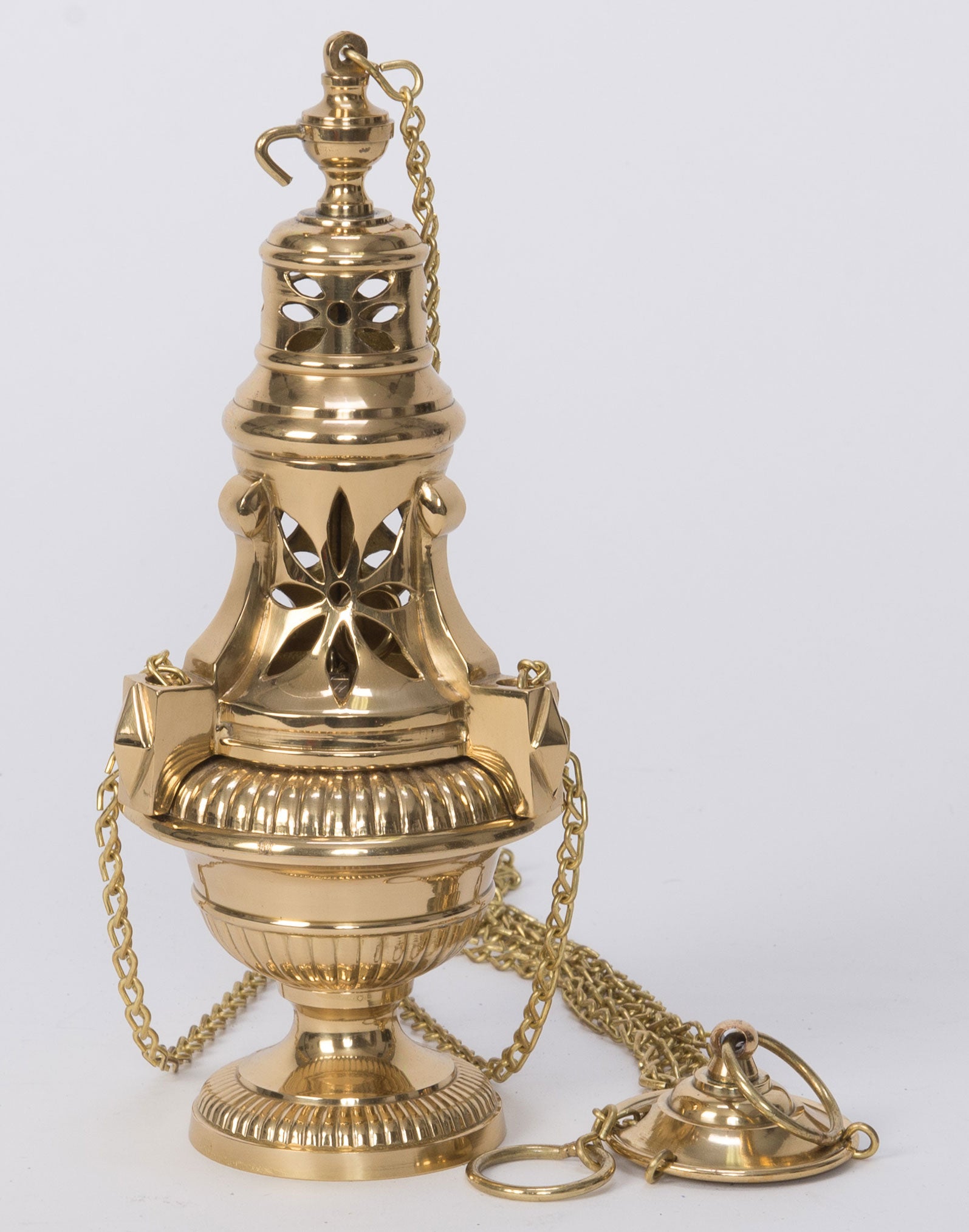 Censer | Three Chain Brass | H-142