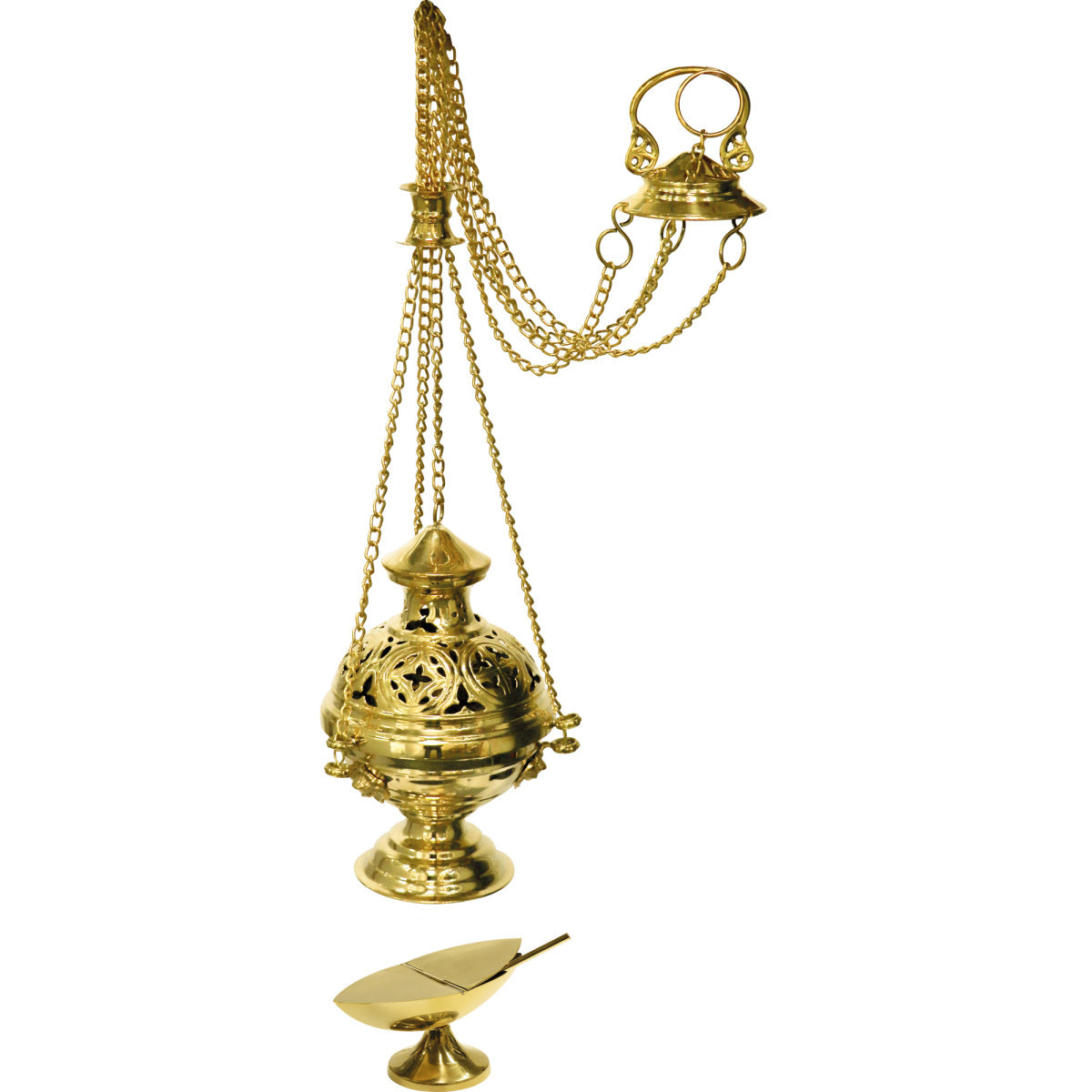 Censer, Boat & Spoon | Brass