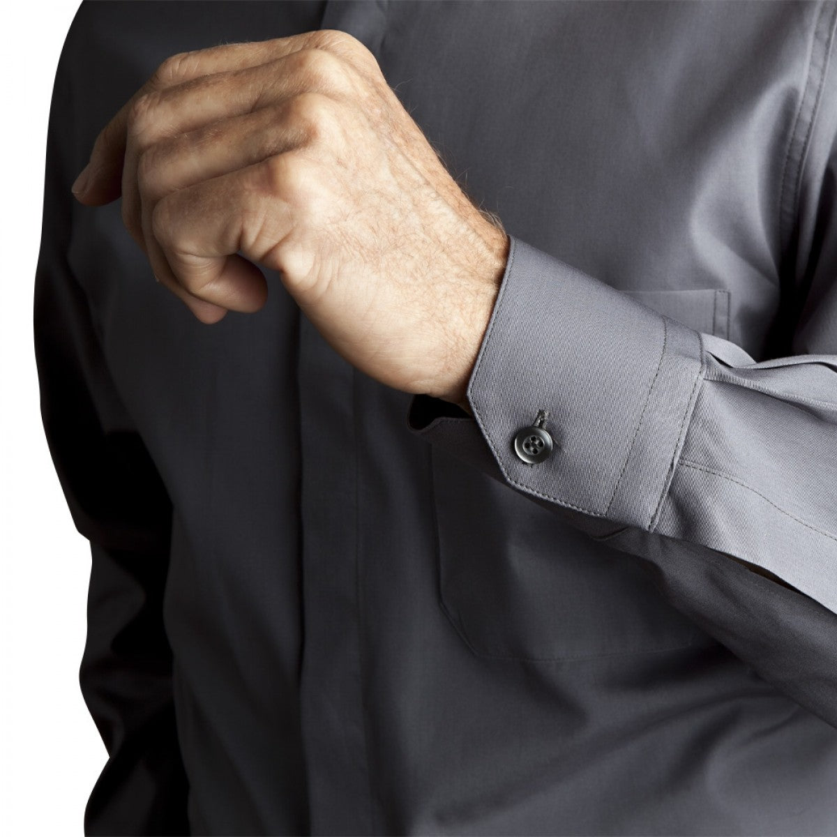 Men's Long Sleeve Tab Collar Clergy Shirt | 6 Colors | Desta Italian