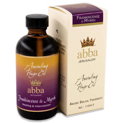 Anointing Oil | Frankincense & Myrrh | 4 oz bottle