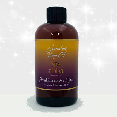 Anointing Oil | Frankincense & Myrrh | 8 oz bottle