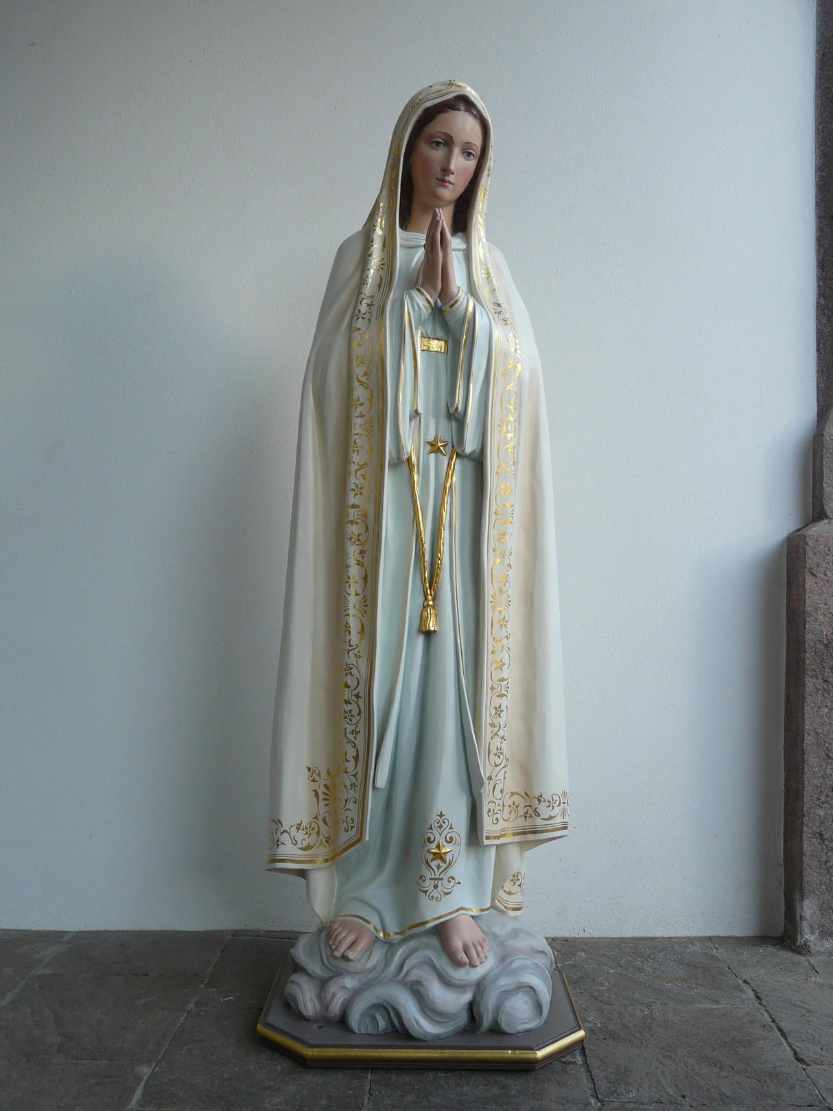 Our Lady of Lourdes | Wood Carved Statue