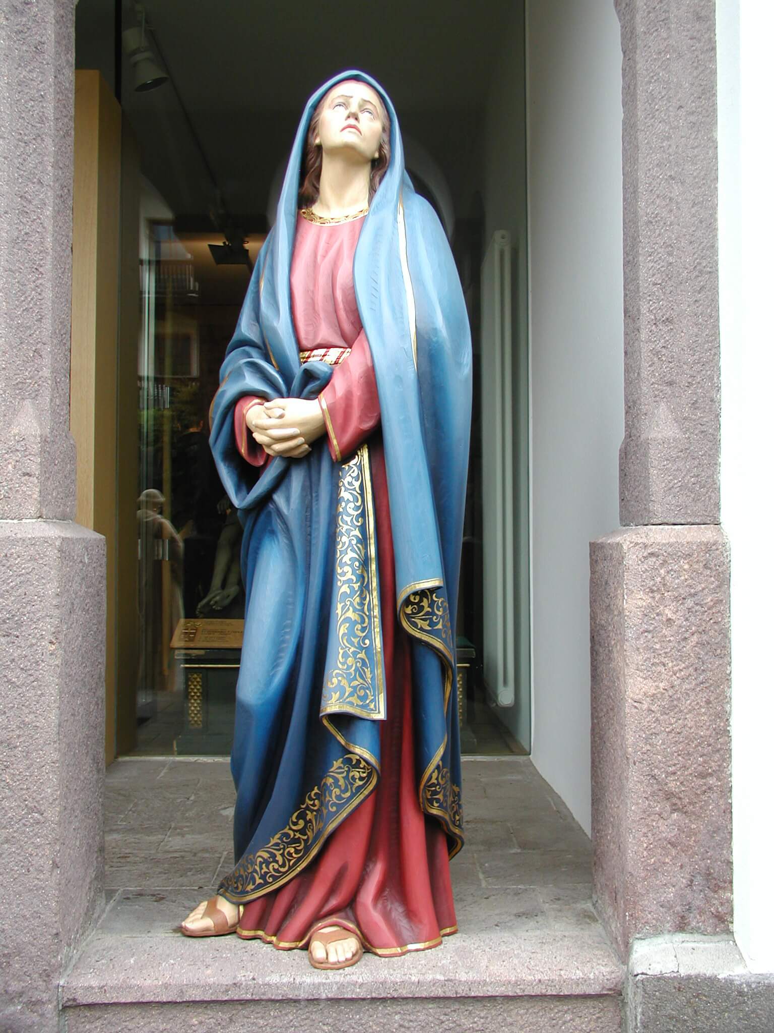 Our Lady of Sorrows | Wood Carved Statue