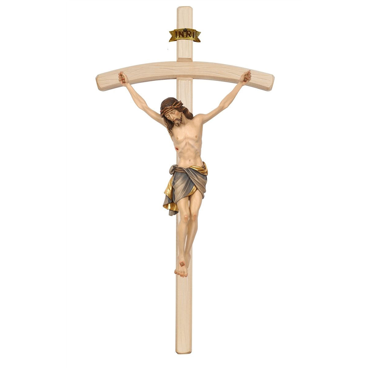 Wood Carved Crucifix | Siena