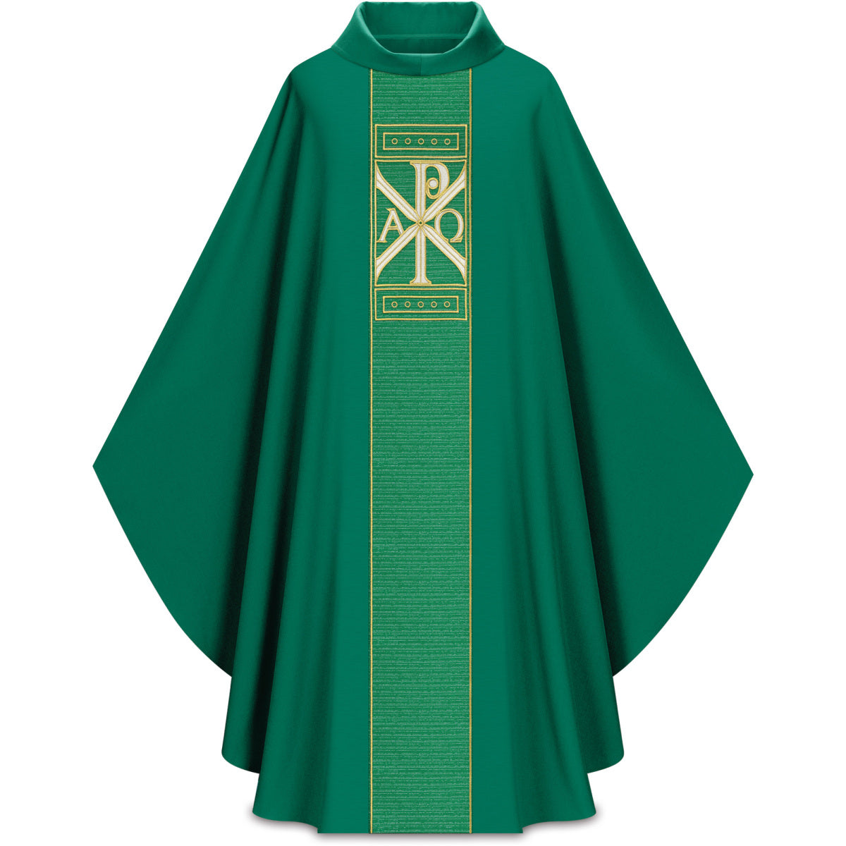 Priest Chasuble | Alpha Omega and Chi Rho