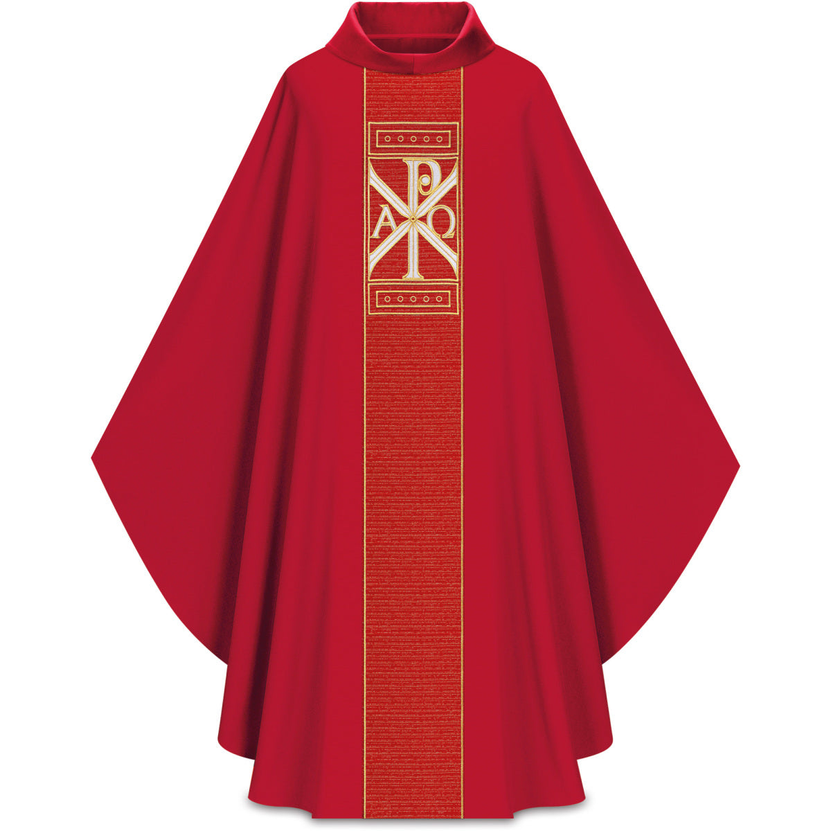Priest Chasuble | Alpha Omega and Chi Rho