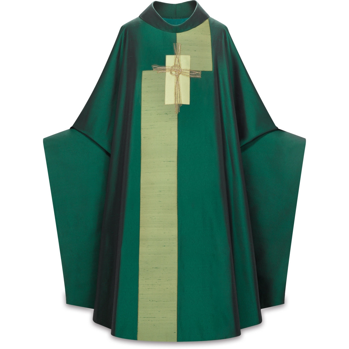 Priest Chasuble | Embroidered Cross on Sentia 90102