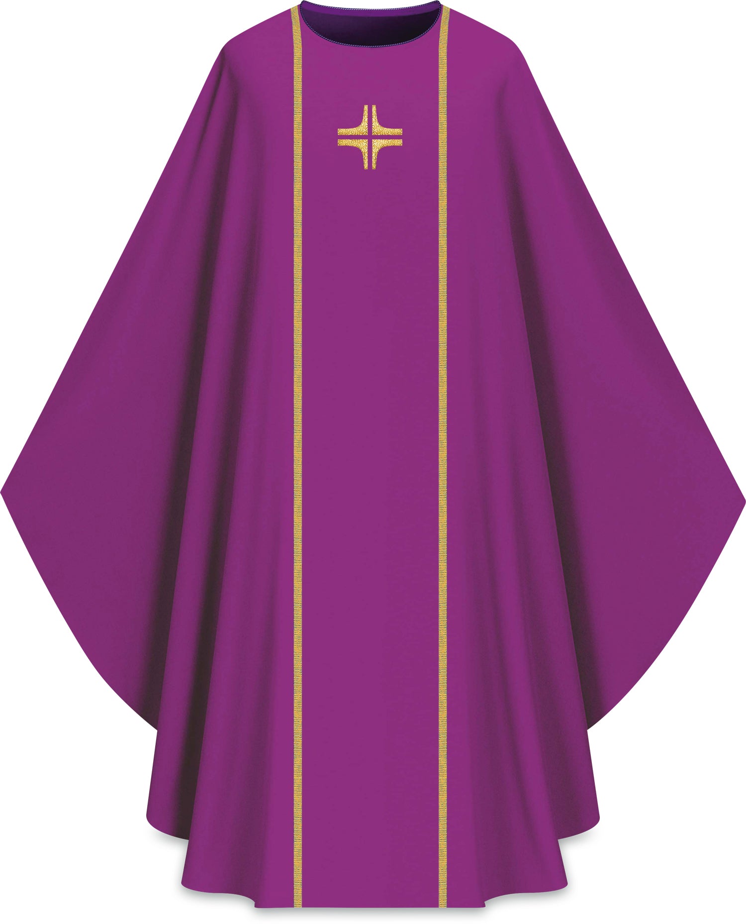 Chasuble with Orphrey and Cross | ASSISI by SLABBINCK