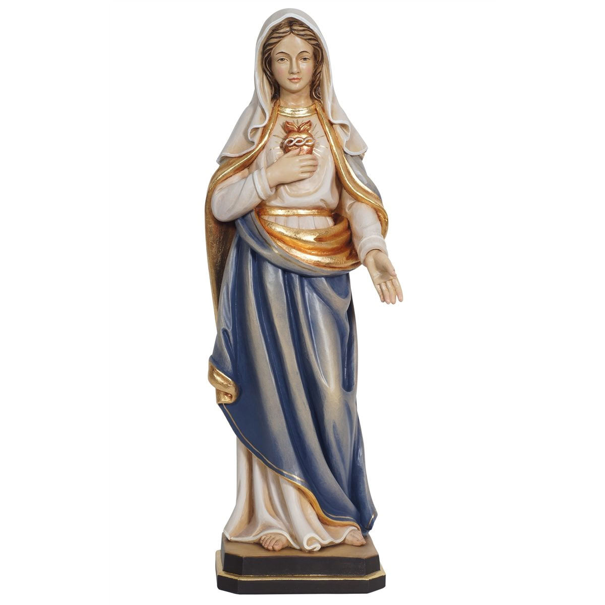 Sacred Heart of Mary | Wood Statue