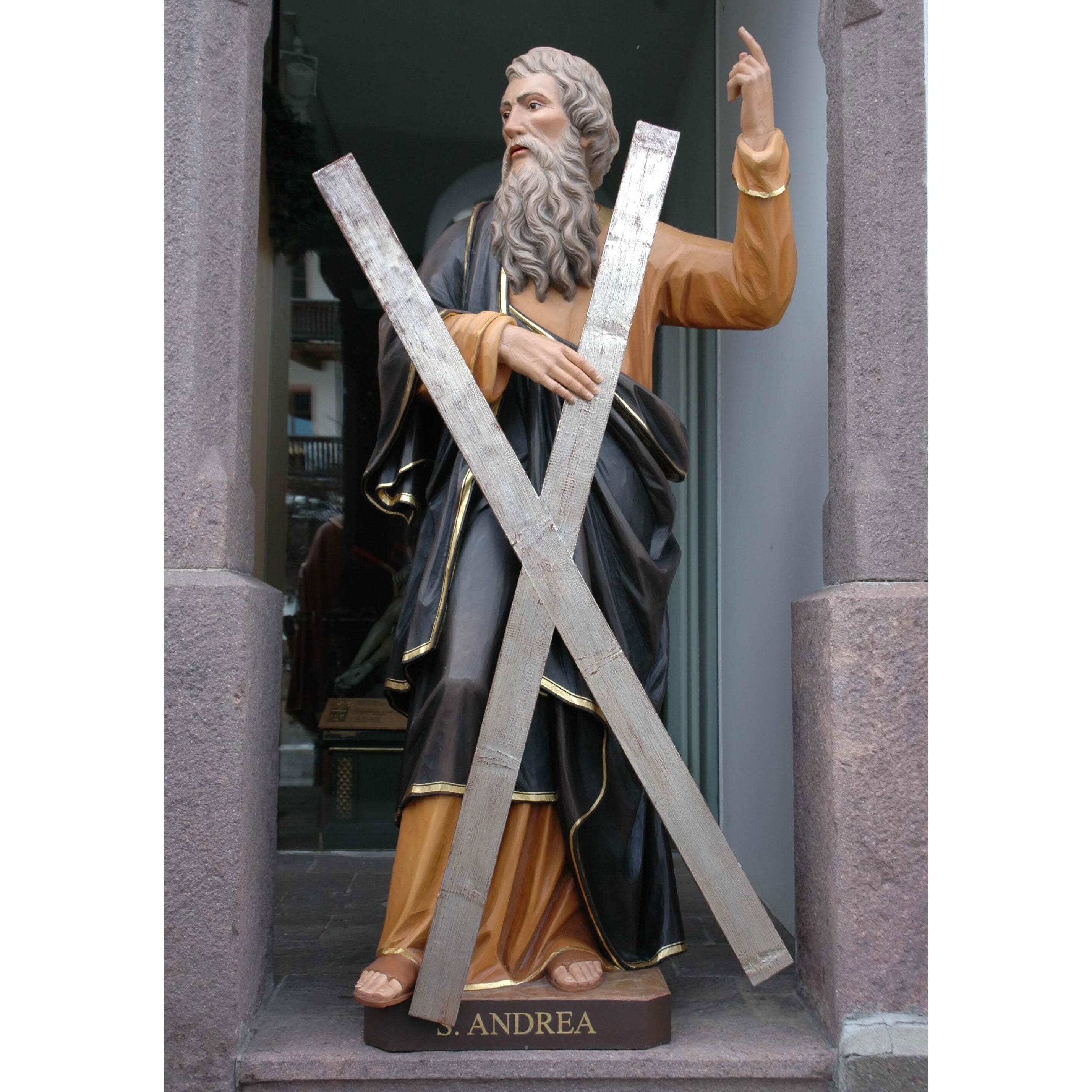 St Andrew the Apostle | Wood Carved Statue
