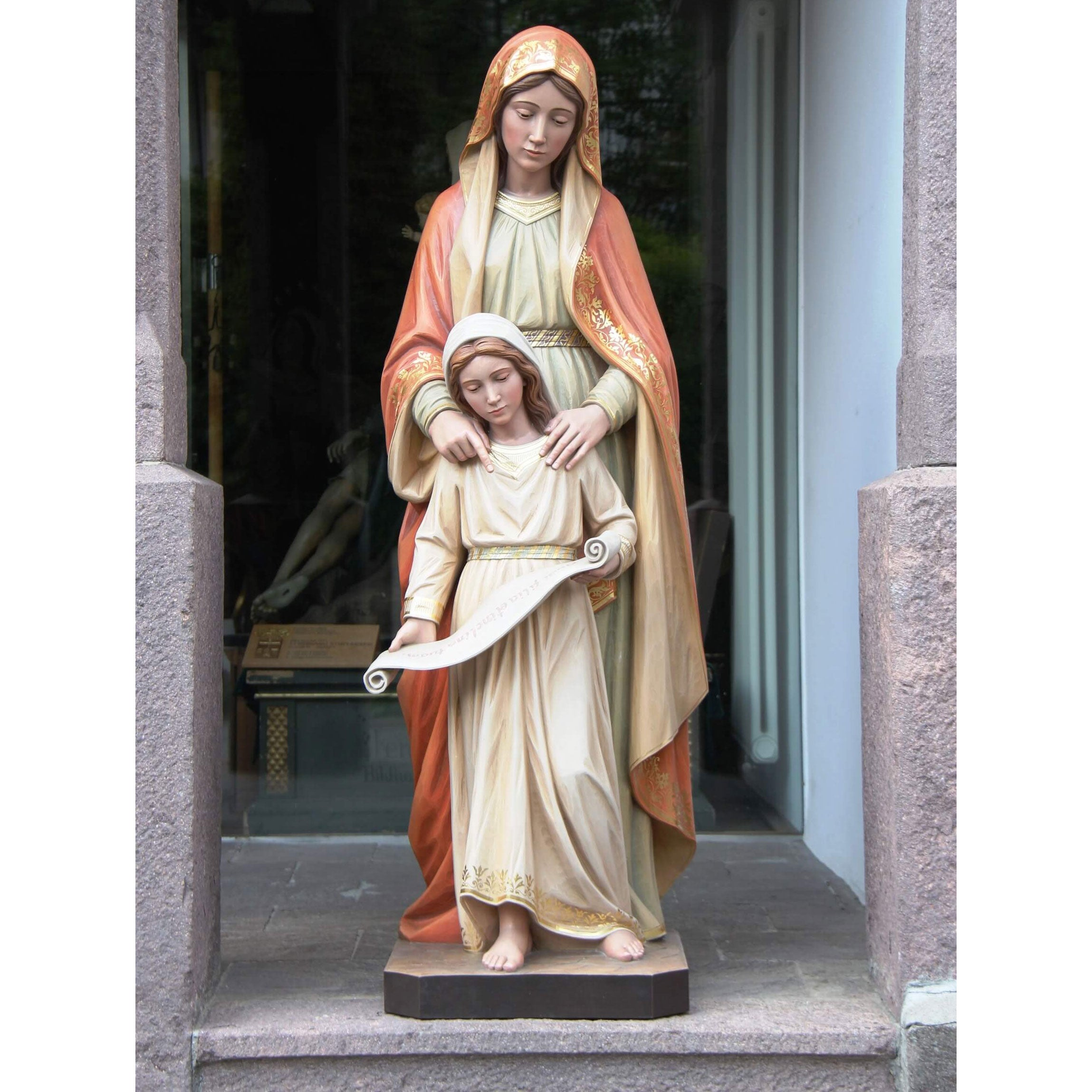 St Anne, Mother of Mary | Wood Carved Statue