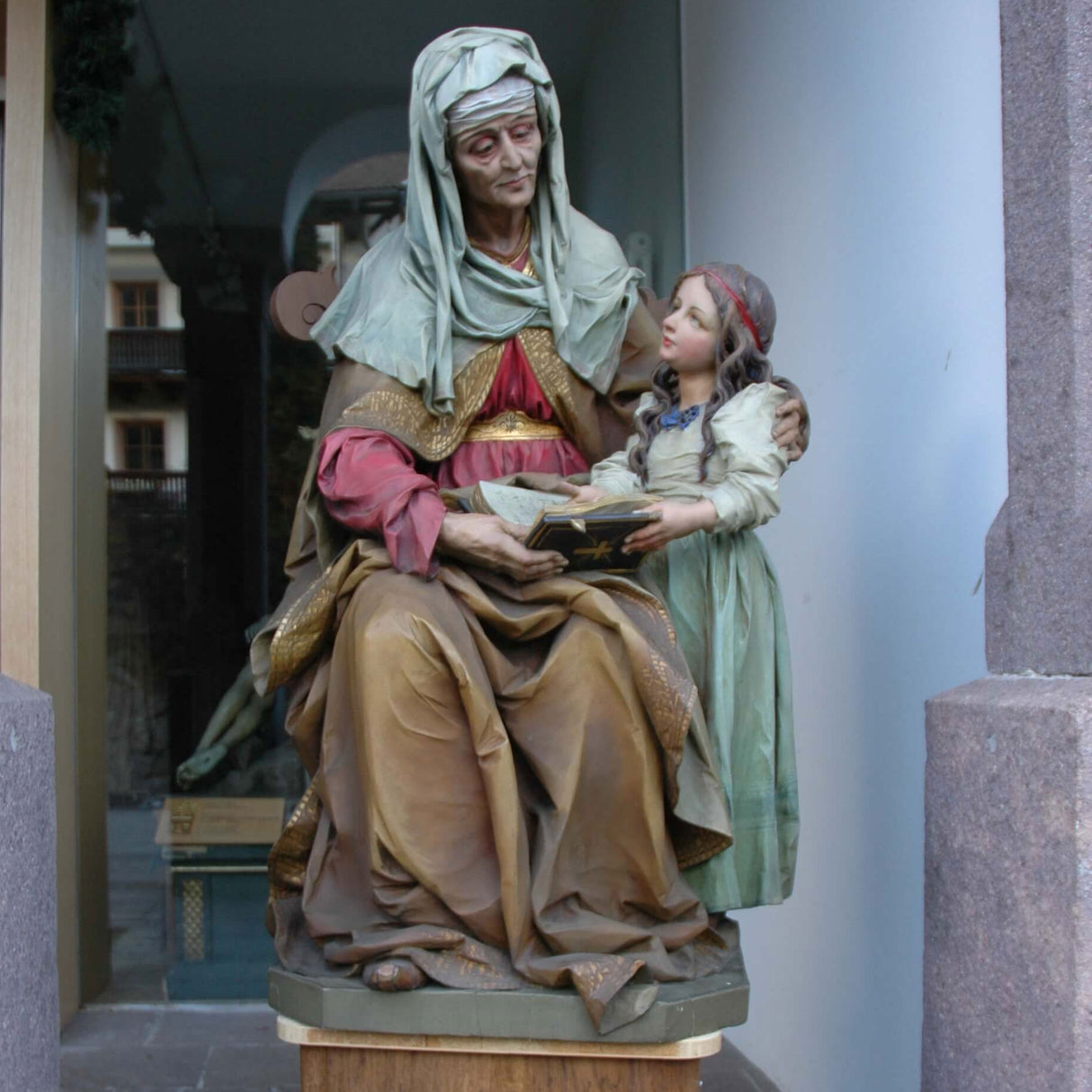 St Anne, Mother of Mary | Wood Carved Statue