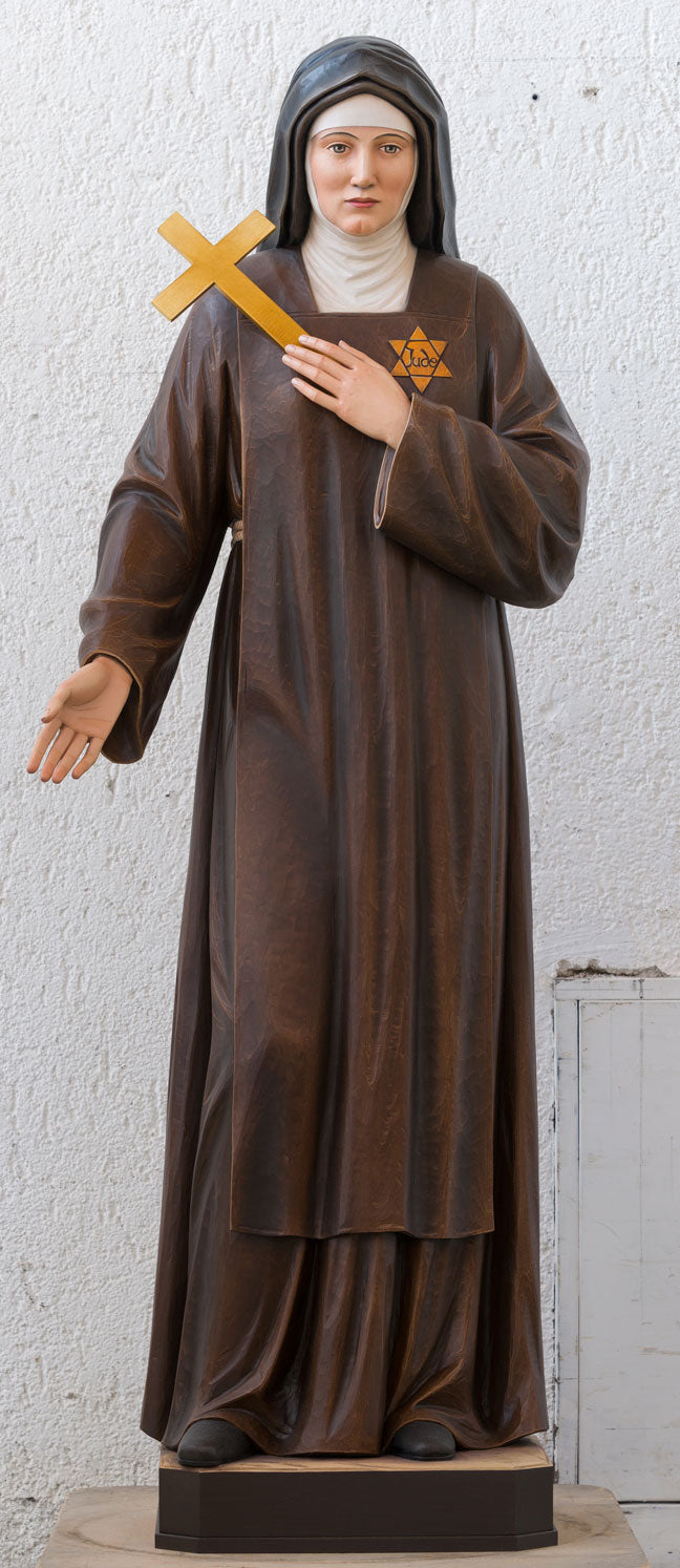 St Edith Stein Statue | Wood Carved St Edith Stein Statue | Wood Carved