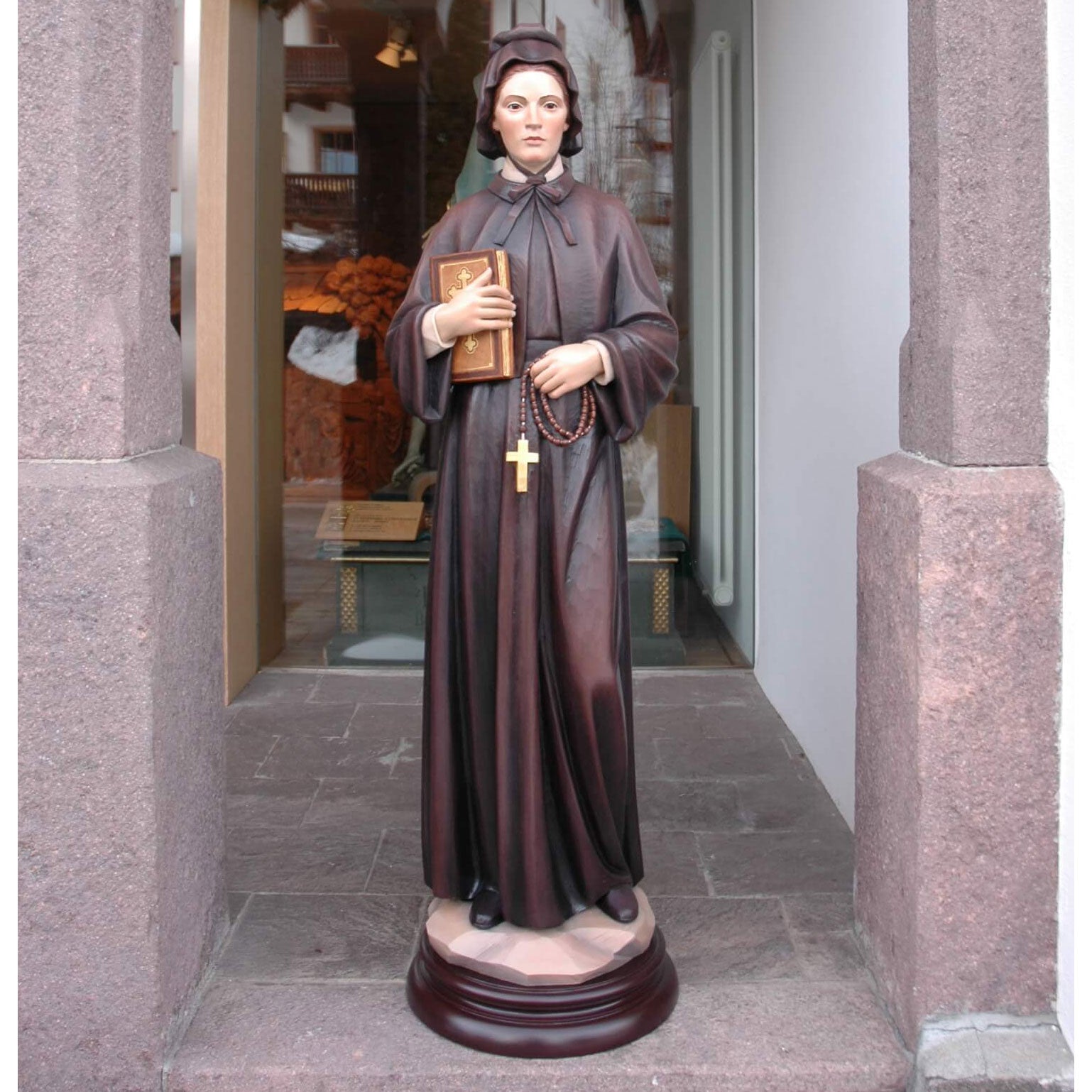 St Elizabeth Ann Seton | Wood Carved Statue