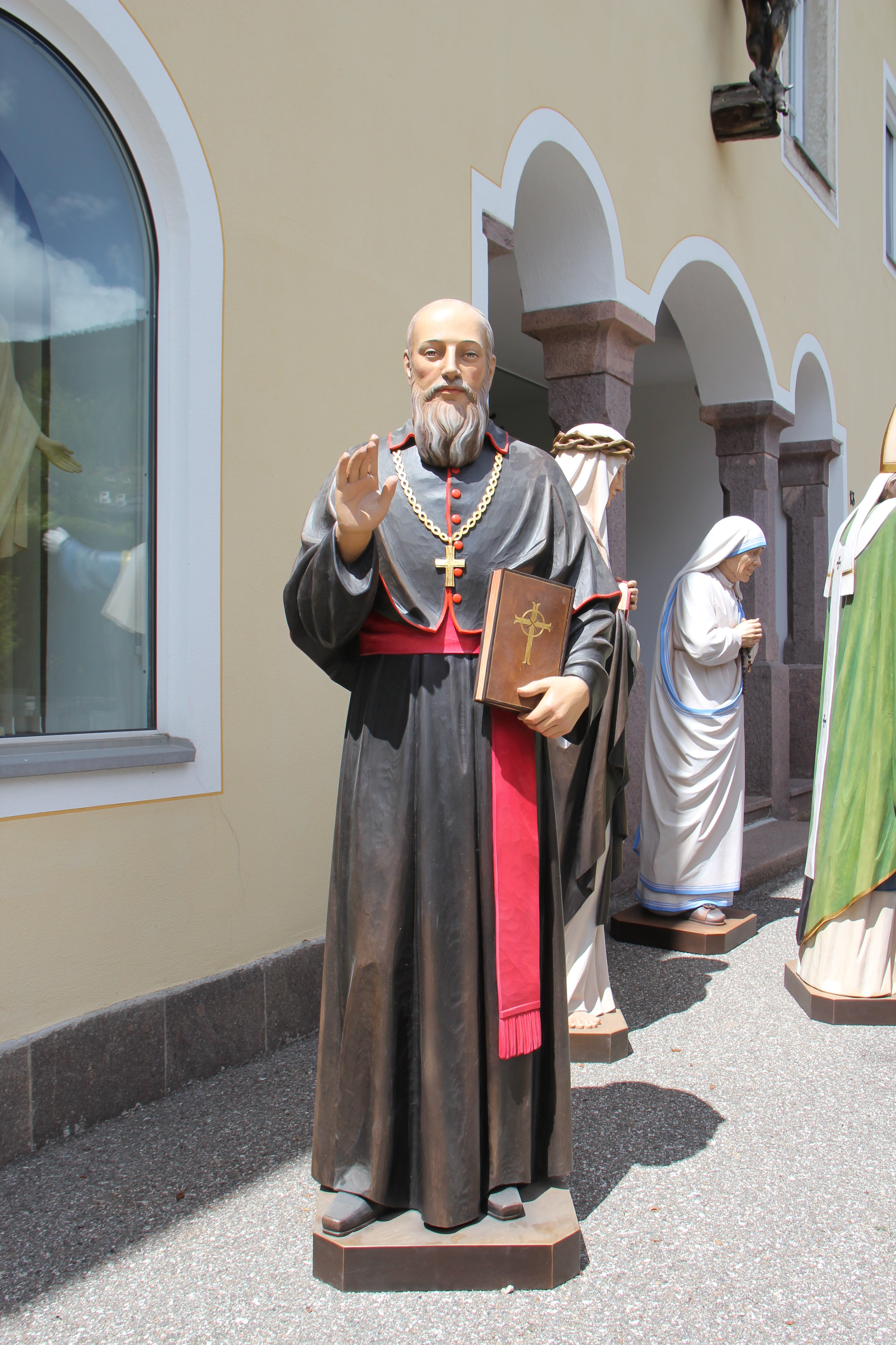 St Francis de Sales | Wood Carved Statue