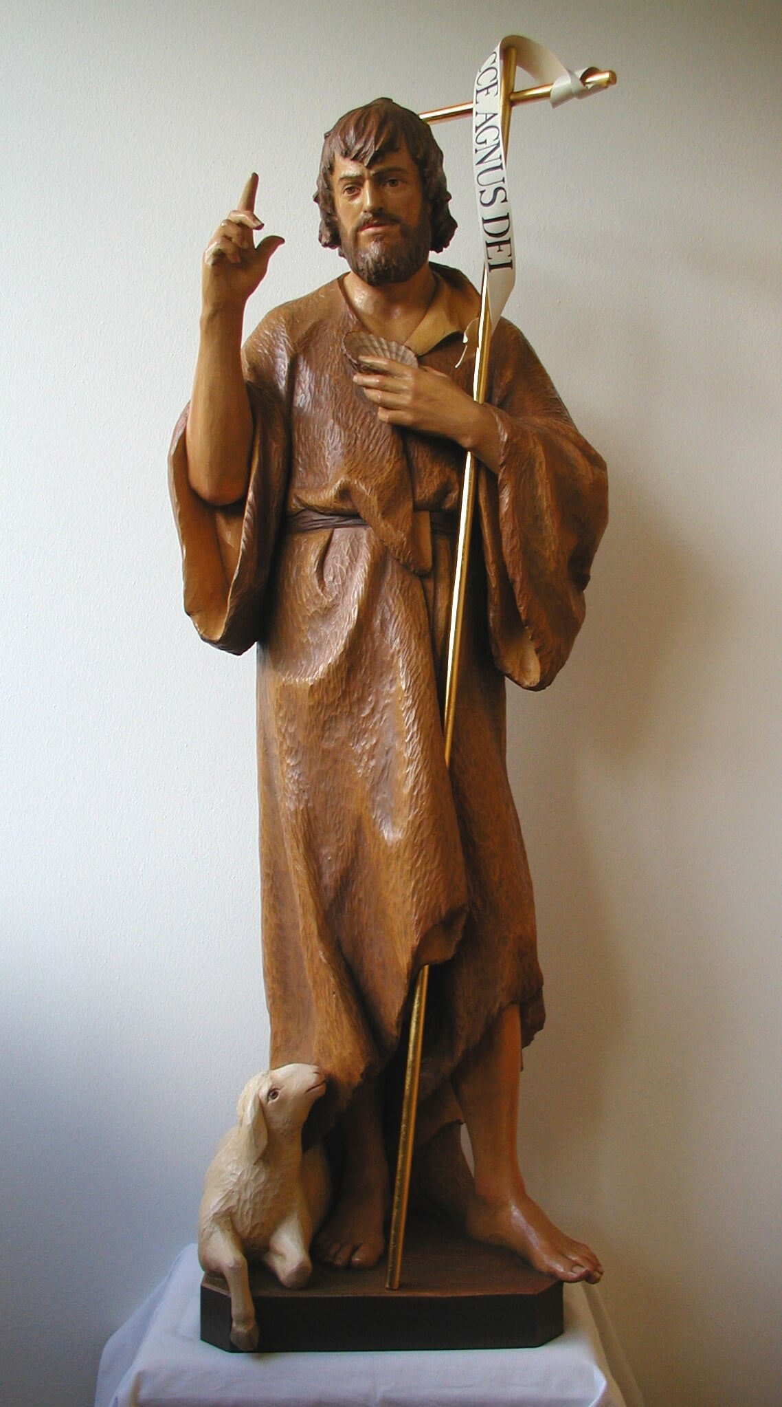 St John the Baptist | Wood Carved Statue