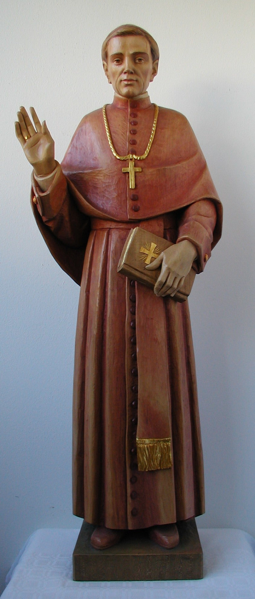 St John Neumann | Wood Carved Statue