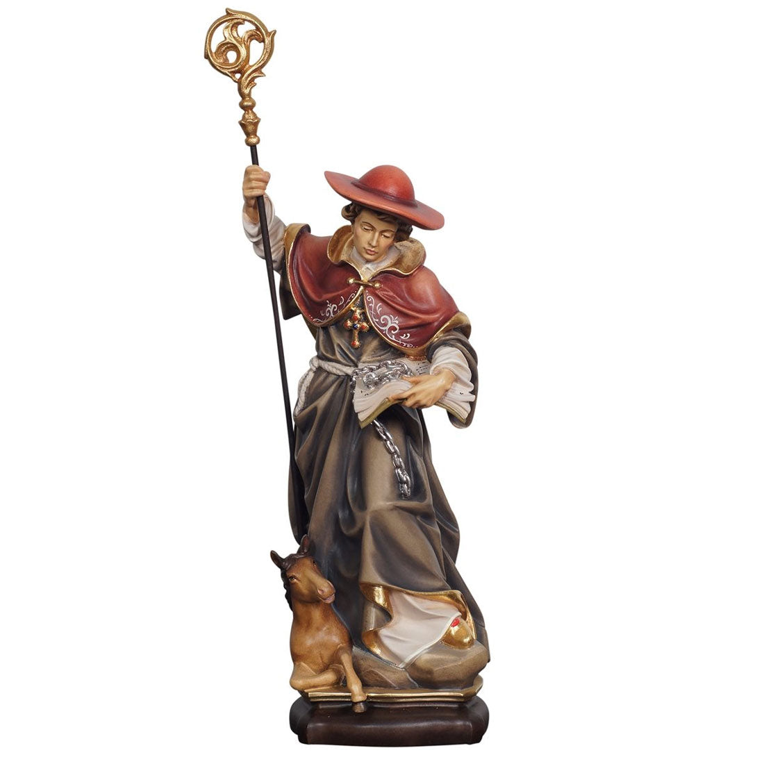 St. Leonard with Horse | Wood Carved Statue