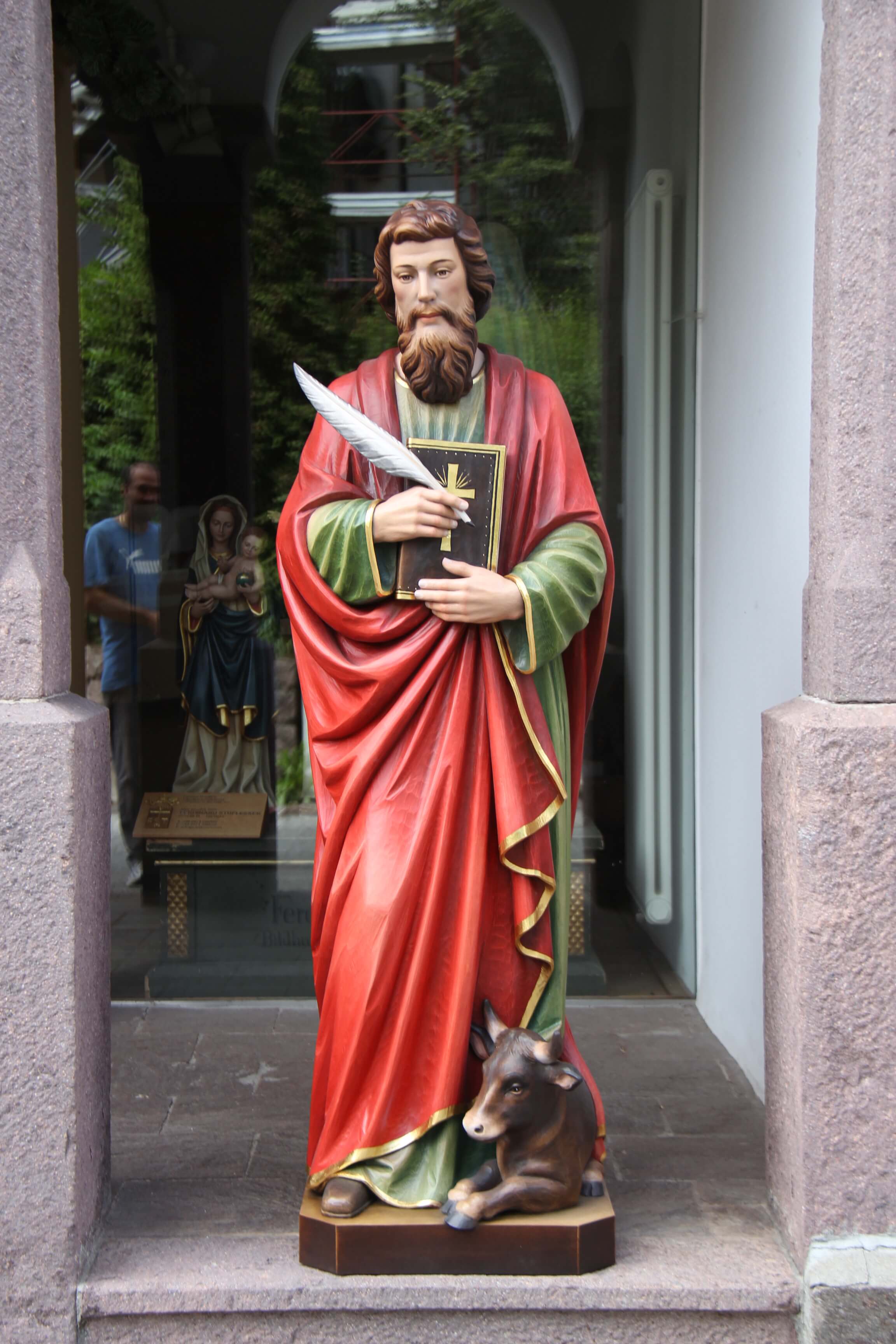 St Luke the Evangelist | Wood Carved Statue