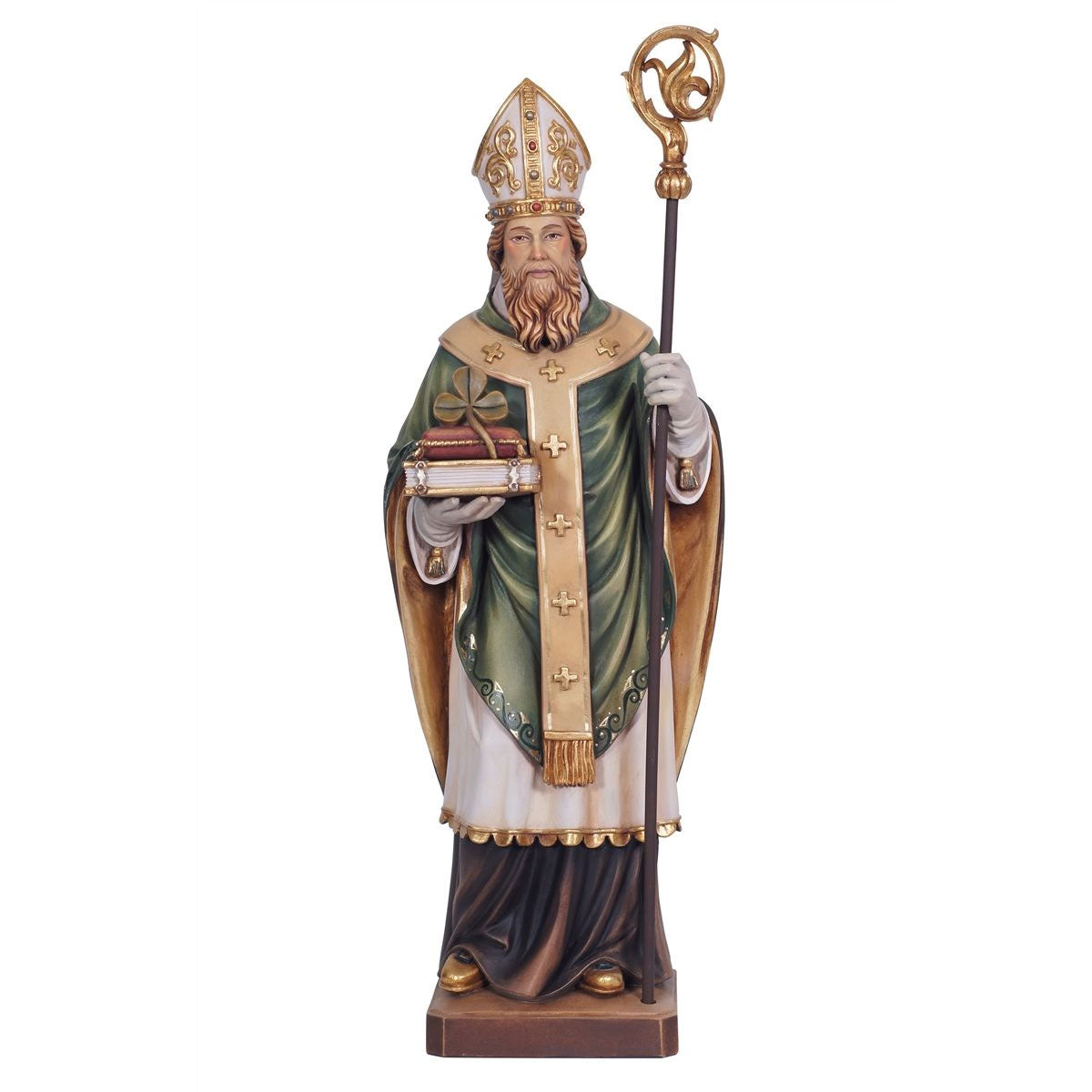 St Patrick | Wood Statue