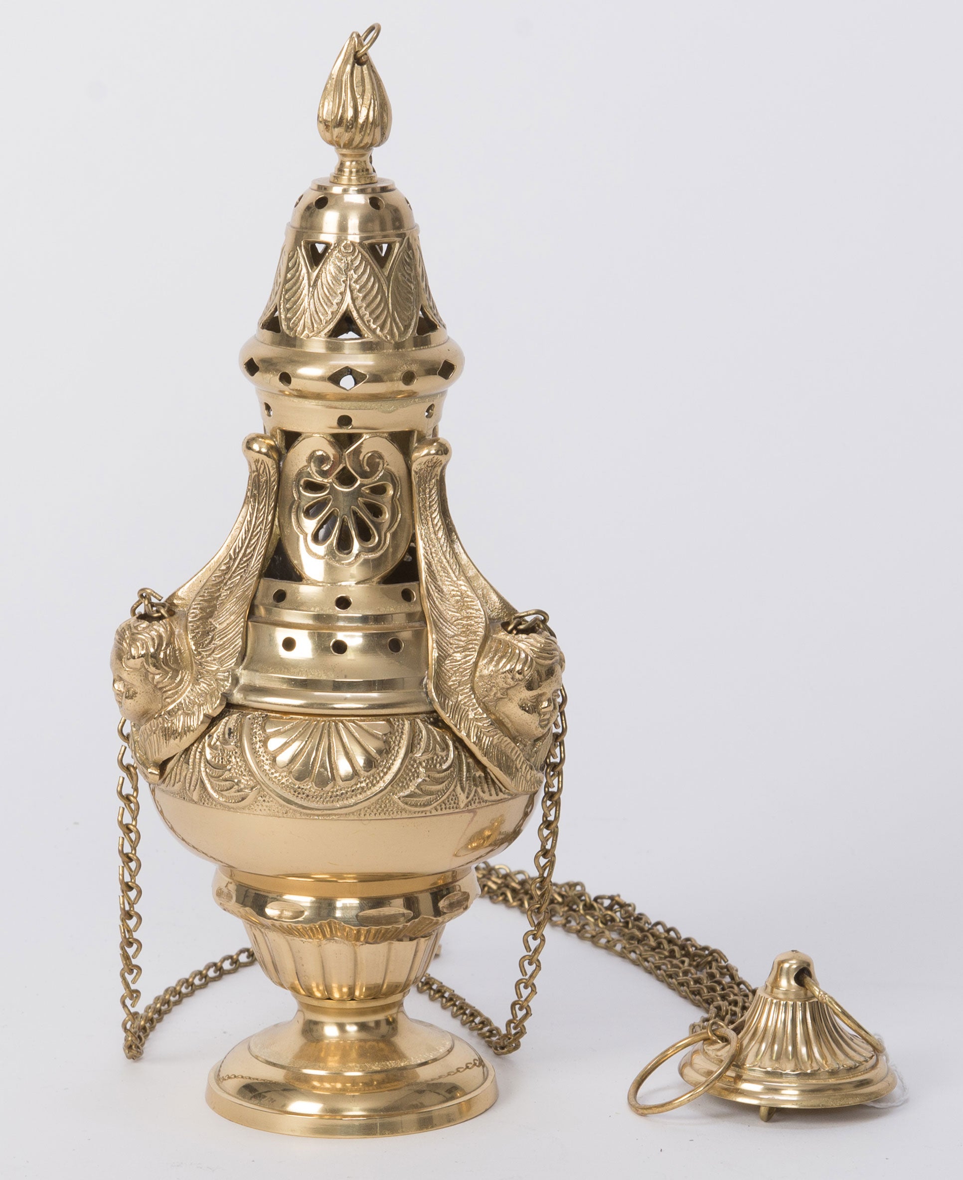 Censer | Three Chain Brass | H-141B