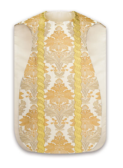 Traditional Roman Chasuble | Floral Motif
