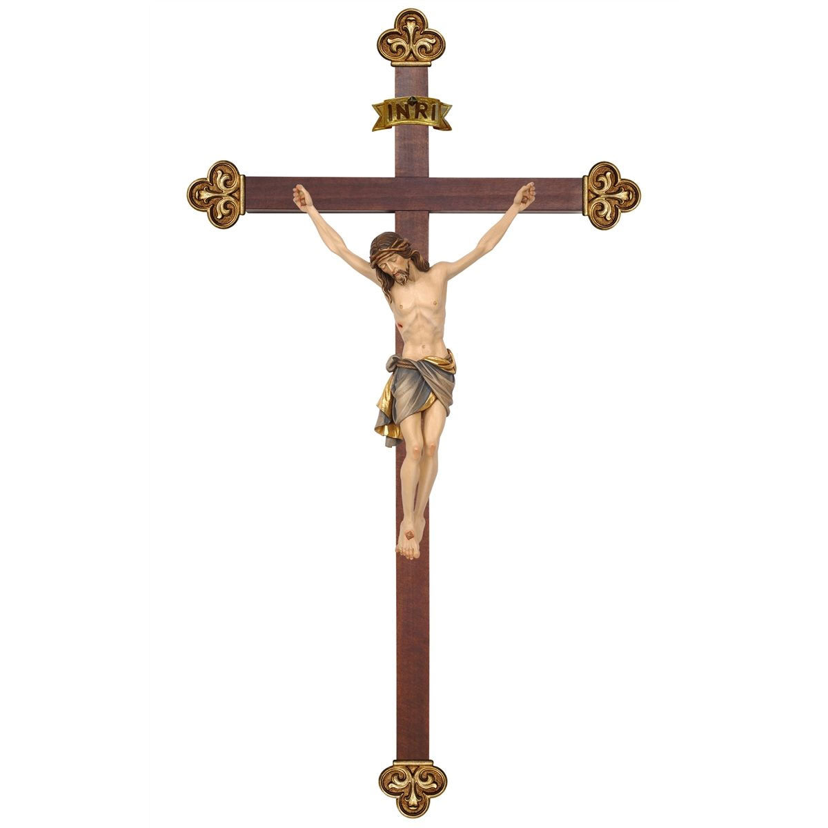 Wood Carved Crucifix | Siena Baroque