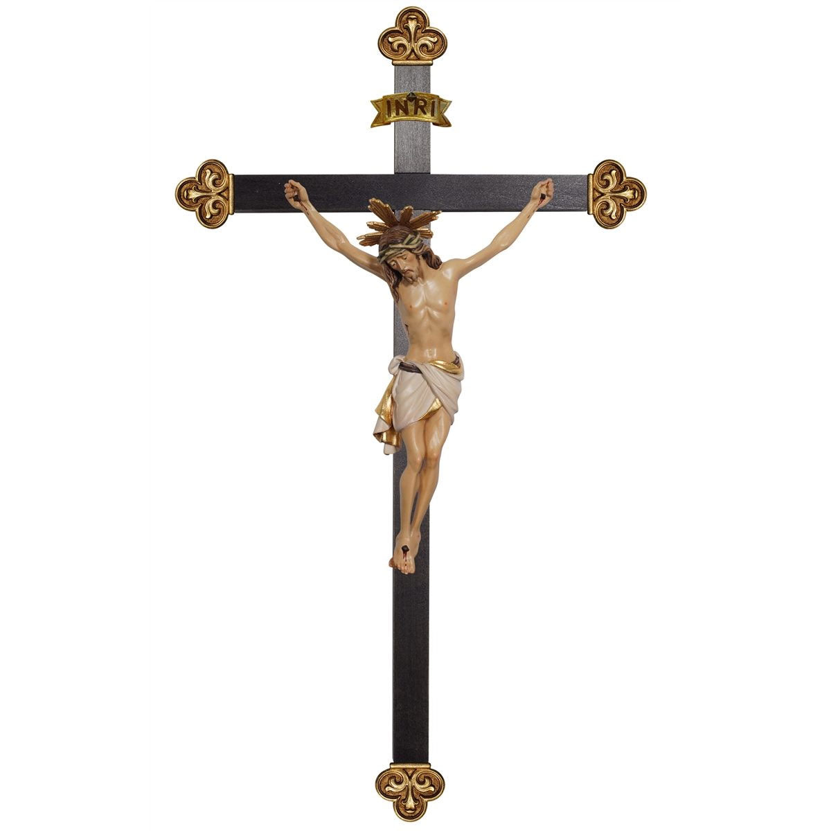Wood Carved Crucifix | Siena Baroque