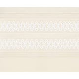 Front Wrap Alb with White Embroidery