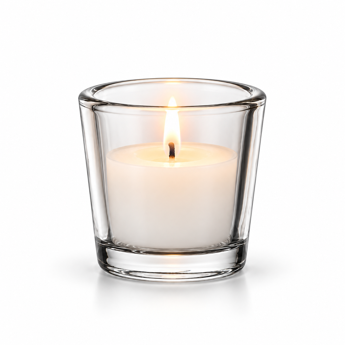 10-Hour Votive Light Glasses | 7 Colors | Box of 12
