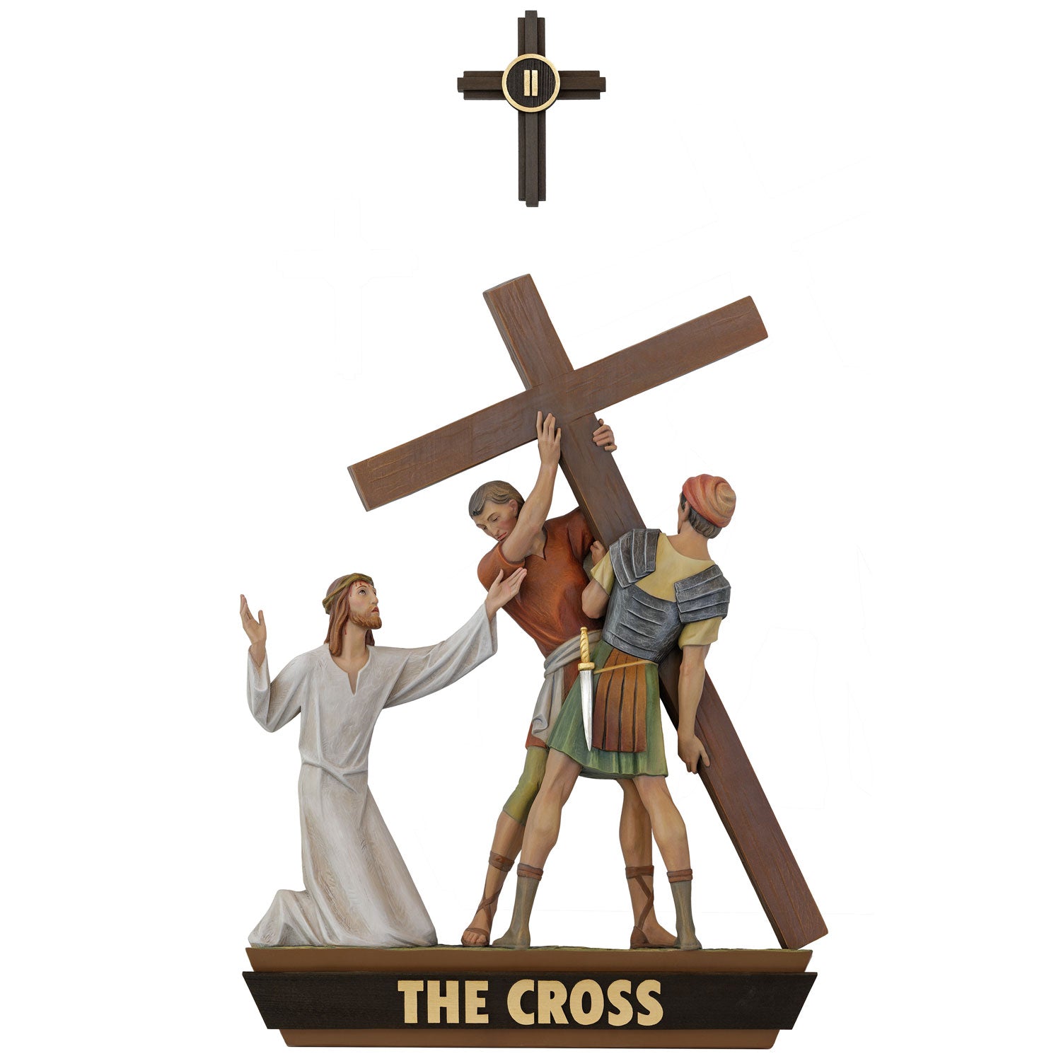 Stations of the Cross | Wood Carved | 36" x 24" | Demetz