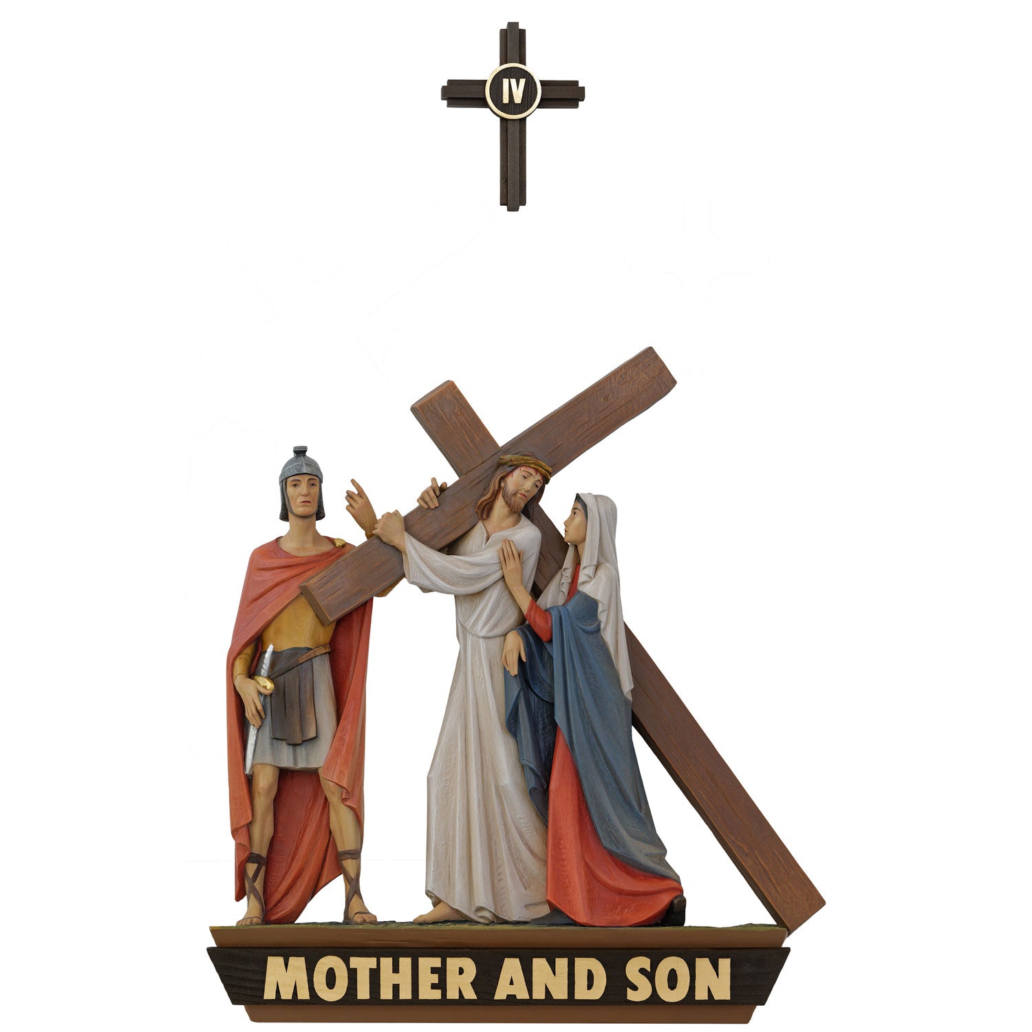 Stations of the Cross | Wood Carved | 36" x 24" | Demetz