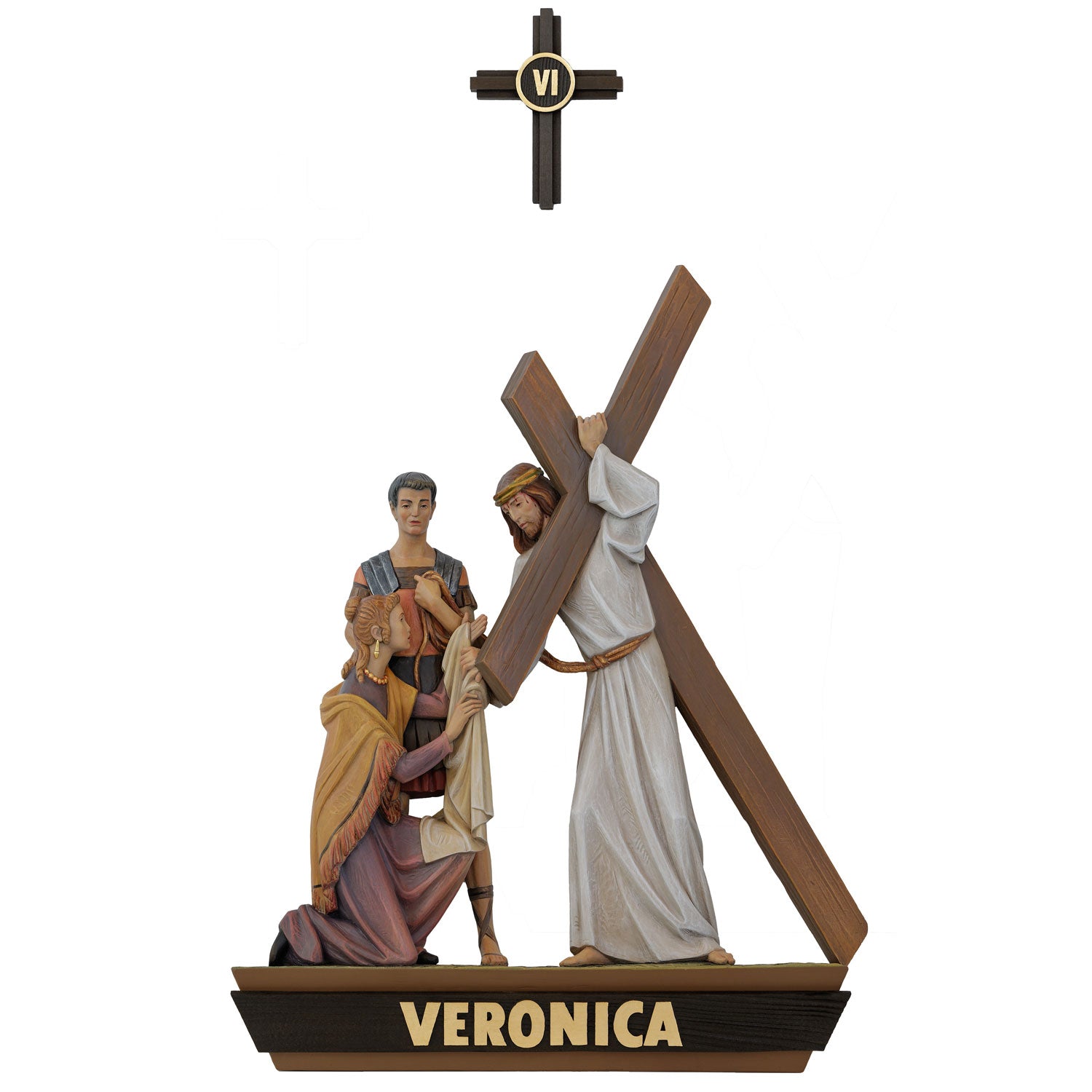 Stations of the Cross | Wood Carved | 36" x 24" | Demetz