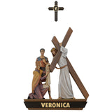 Stations of the Cross | Wood Carved | 36" x 24" | Demetz