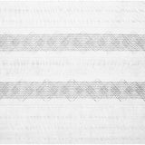 Front Wrap Alb with Grey Embroidery