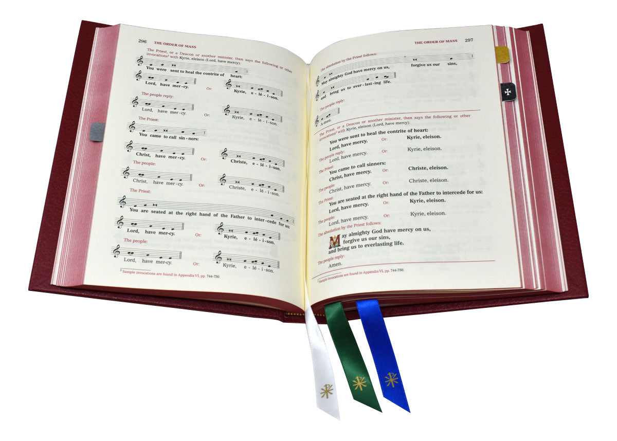 Excerpts from the Roman Missal | Book of the Chair | Chapel Size | 37/22