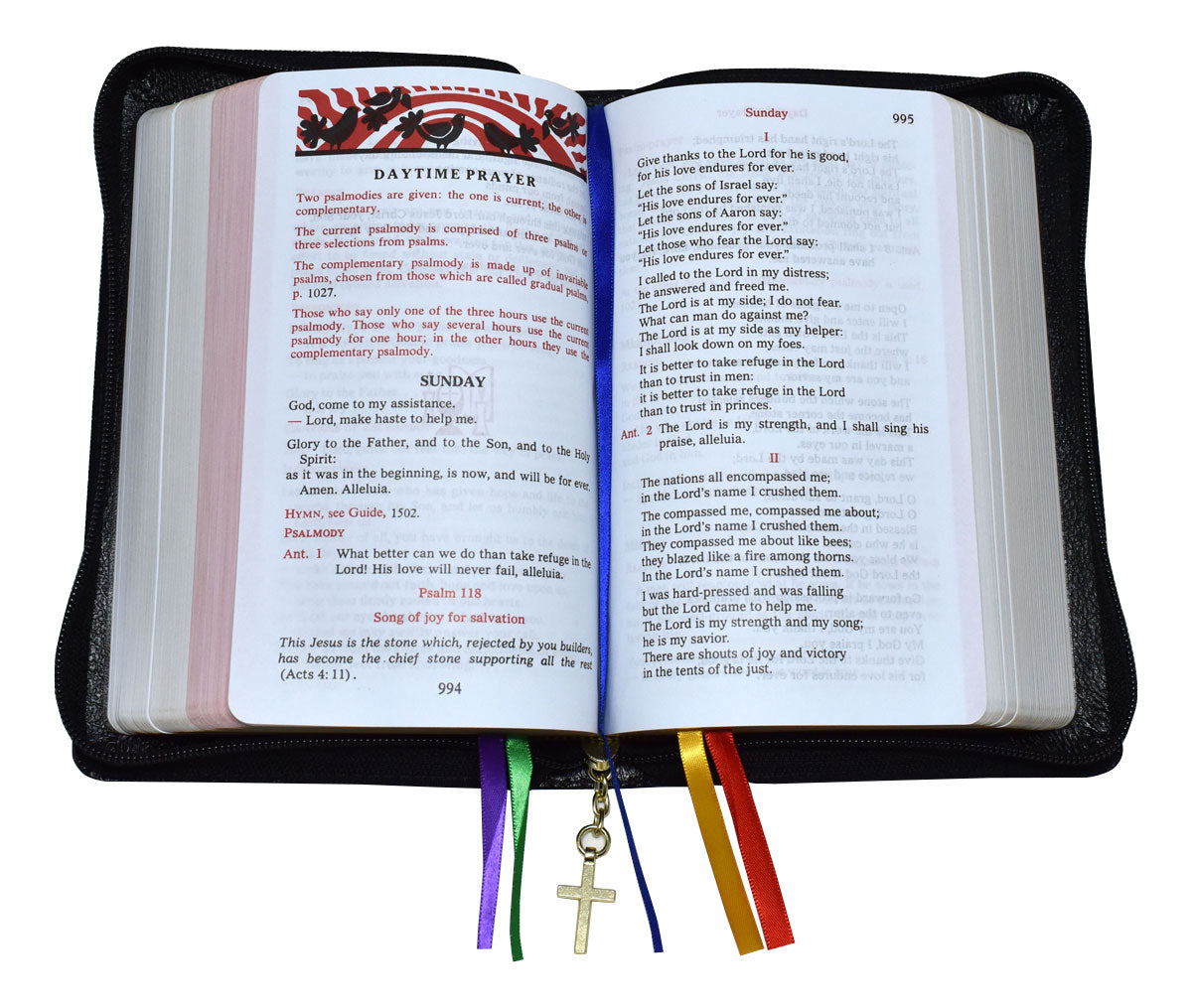 Christian Prayer (Black Leather)