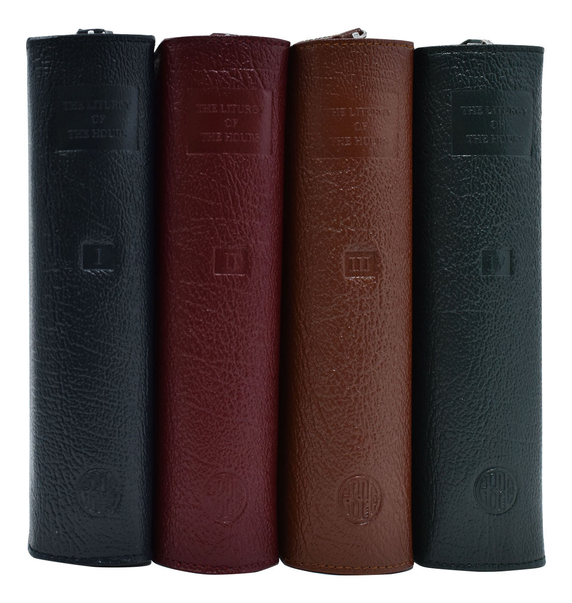 Liturgy of the Hours Leather Zipper Case Set Of 4 For 409/10