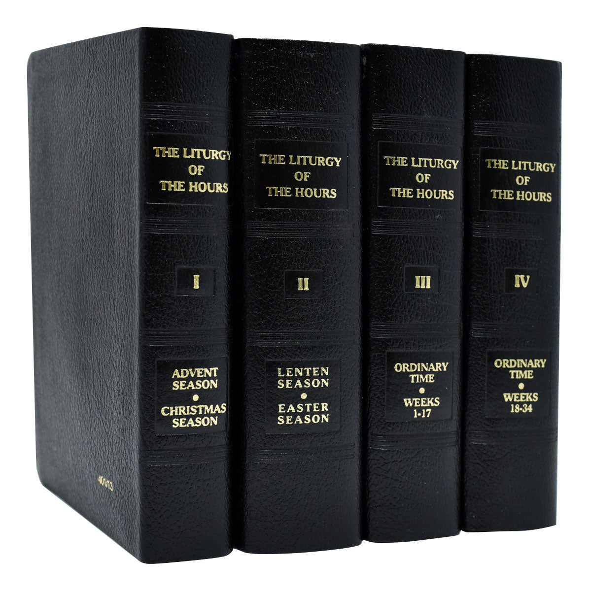 Leather Liturgy of the Hours: Set of 4