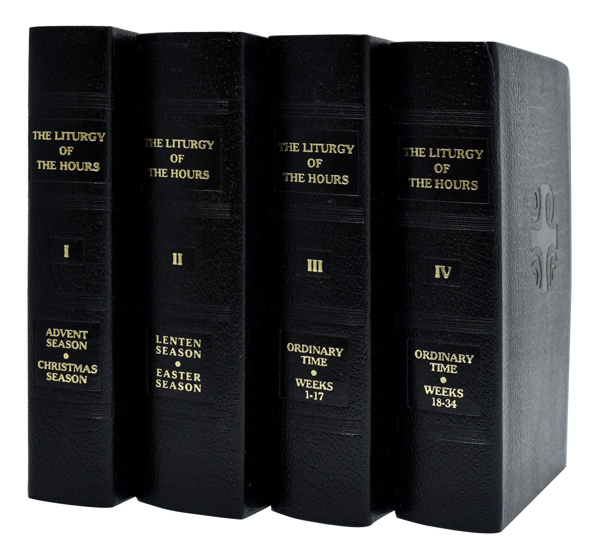 Leather Liturgy of the Hours: Set of 4