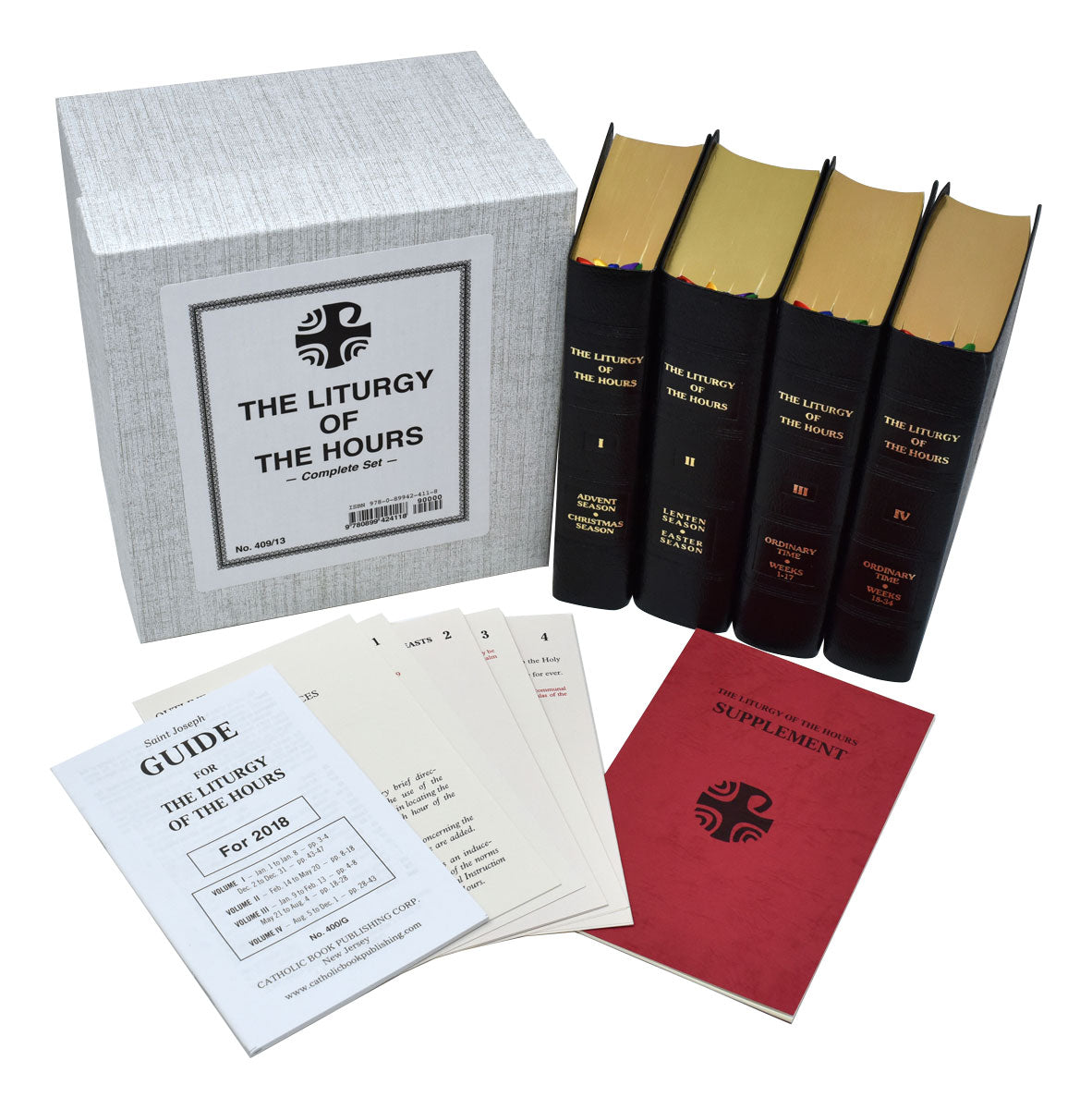 Leather Liturgy of the Hours: Set of 4