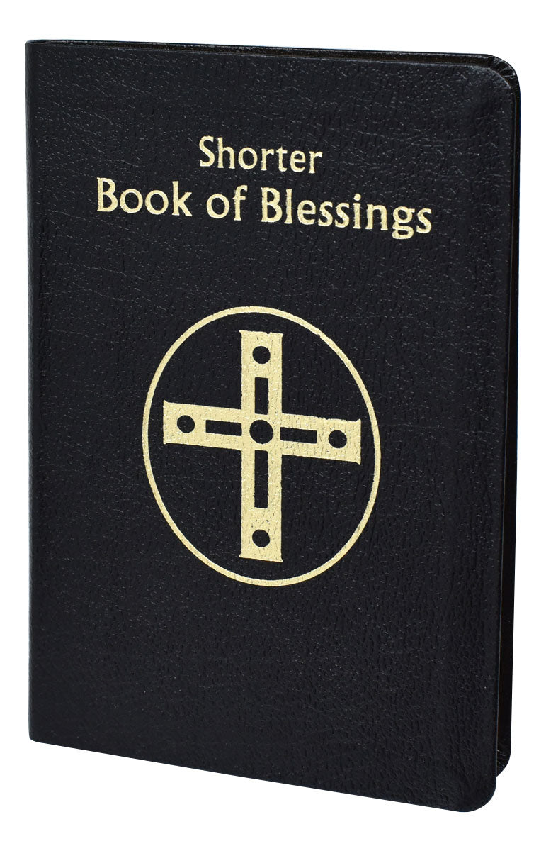 Shorter Book of Blessings - Black Leather