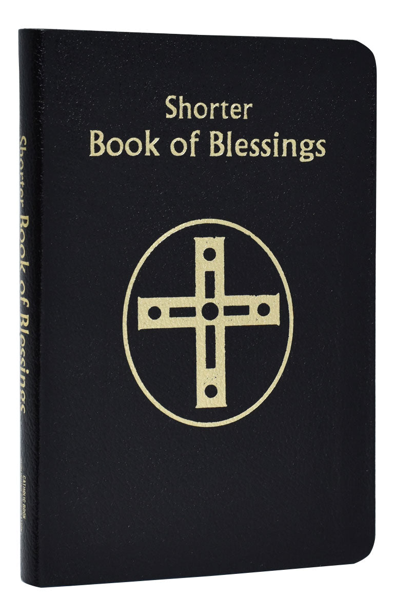 Shorter Book of Blessings - Black Leather