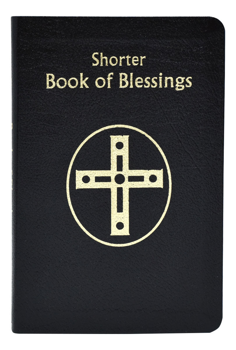 Shorter Book of Blessings - Black Leather