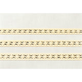 Front Wrap Alb with Embroidered Lace Banding