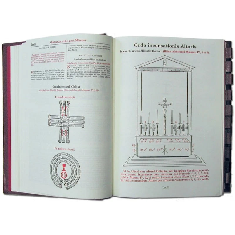 Traditional Latin Altar Missal – 1962 Missale Romanum | Green Leather