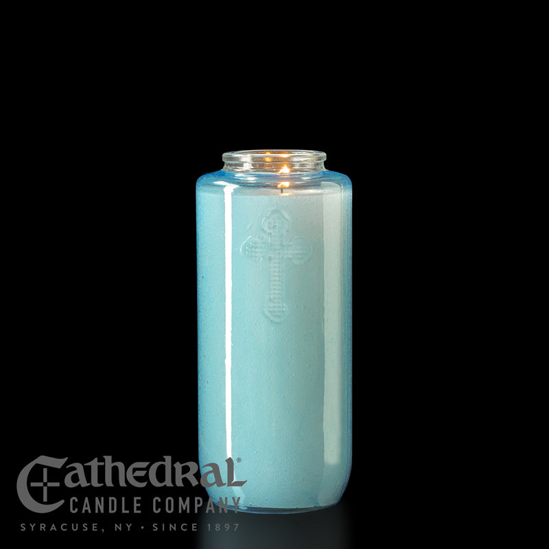 5 Day Glass Offering Candle - Cathedral Candle