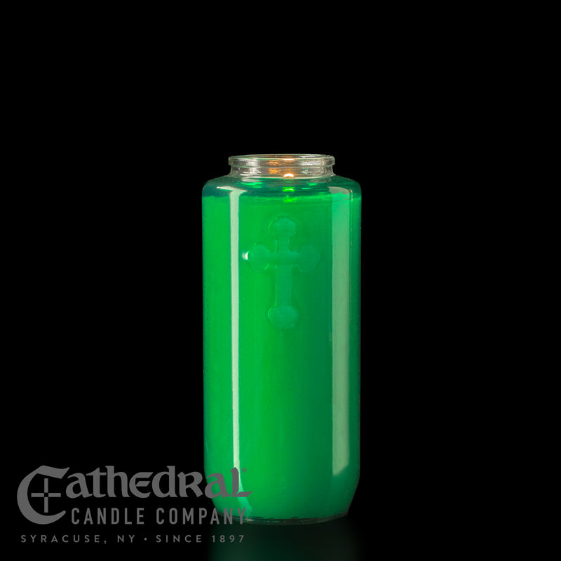 5 Day Glass Offering Candle - Cathedral Candle