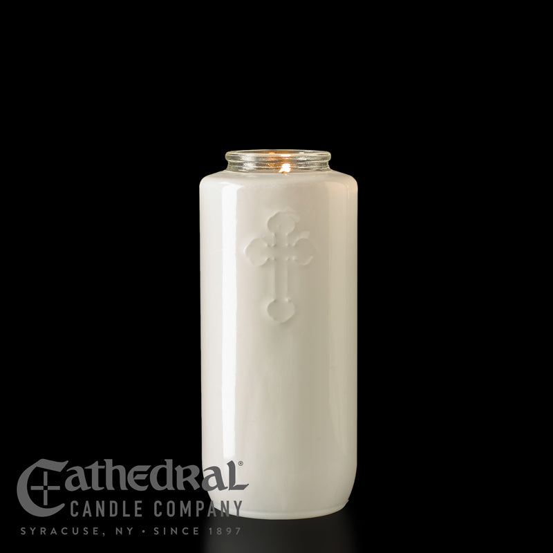 5 Day Glass Offering Candle - Cathedral Candle