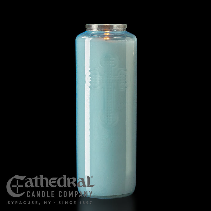 6 Day Glass Offering Candle - Cathedral Candle